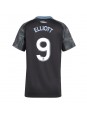 Billige Aston Villa Harvey Elliott #9 Bortedrakt Dame 2025-26 Kortermet